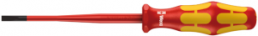 VDE screwdriver, 4 mm, slotted, BL 100 mm, L 181 mm, 05020129001