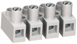 Connection terminal (jack), 12 pole, 2.5 mm², white, screw connection, 6 A