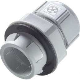 Cable gland, M32, 36/40 mm, Clamping range 11 to 20 mm, IP68, light gray, 53112694