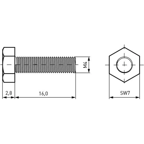 001.13.461 Ettinger Screws, Threaded Rods Image 2