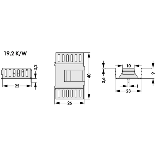 FK 277 MI 247 H Fischer Elektronik Heat Sinks Image 2