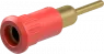 4 mm socket, round plug connection, mounting Ø 8.2 mm, red, 64.3012-22