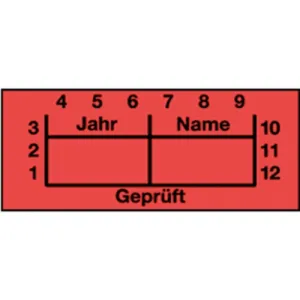 590-00161 HellermannTyton Inspection labels, plates and tapes