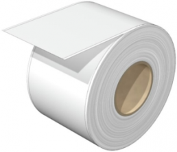 Polyester Label, (L x W) 30 m x 60 mm, white, Roll with 1 pcs