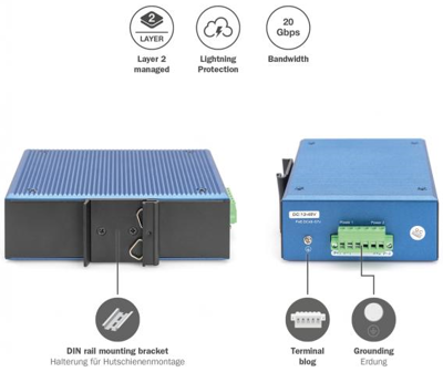 DN-651154 DIGITUS Industrial ethernet switches Image 5