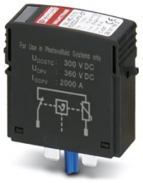 Surge protection plug, 300 A, 360 VDC, 2801165