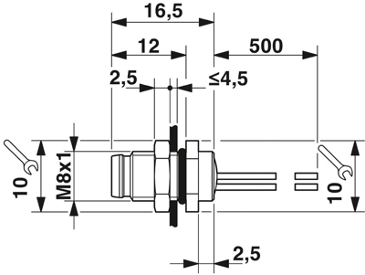 1453478 Phoenix Contact Sensor-Actuator Cables Image 2