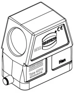 19300100547 Harting Housings for HDC Connectors
