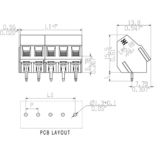 1913500000 Weidmüller PCB Connection Systems Image 3