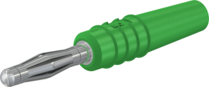 2 mm plug, solder connection, 0.5 mm², green, 22.2619-25