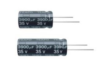 Electrolytic capacitor, 10 µF, 63 V (DC), ±20 %, radial, pitch 2.5 mm, Ø 6.3 mm