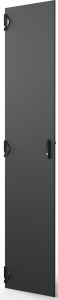 Varistar CP Steel Door, Plain With 1-PointLocking, RAL 7021, 52 U, 2450H, 600W