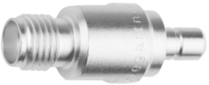 Coaxial adapter, 50 Ω, SMB plug to SMA socket, straight, 100024809