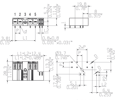 1156870000 Weidmüller PCB Connection Systems Image 3