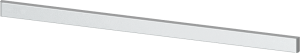 SIVACON, trim strip, W: 1200 mm, under the door, light gray