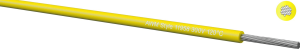TPE-switching strand, UL-Style 11958, 0.23 mm², AWG 24-7, yellow, outer Ø 1.2 mm