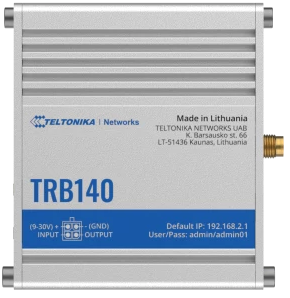 TRB140003000 TELTONIKA NETWORKS UAB Device servers and gateways