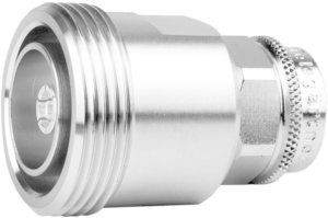 Coaxial adapter, 50 Ω, N plug to 7/16 socket, straight, 100024539