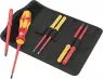 VDE screwdriver kit, PH1, PH2, 2.5 mm, 3.5 mm, 4 mm, 5.5 mm, Phillips/slotted, BL 157 mm, 05006600001