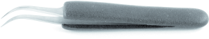 ESD tweezers, uninsulated, antimagnetic, stainless steel, 120 mm, 7.SA.DN.6