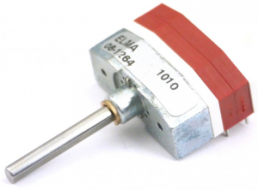 Step rotary switches, 2 pole, 12 stage, 30°, interrupting, 1.5 A, 42 V, 08-2114