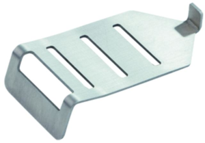 Mounting bracket, white, for splice cassette, 100017547