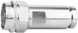 N plug 50 Ω, clamp/clamp, straight, 100023935