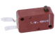 Snap acting switche, On-Off, plug-in connection, pin plunger, 2.4-3.8 N, 10 (6) A/250 VAC, IP40