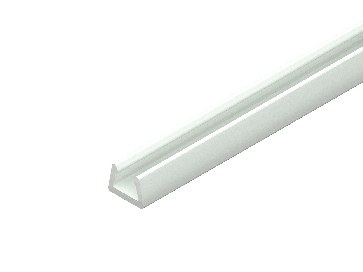Mini cable duct 9.5 x 7.5 mm, PVC, transparent, 2 m long
