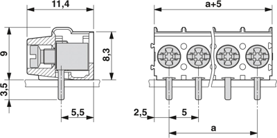 1935336 Phoenix Contact PCB Terminal Blocks Image 2
