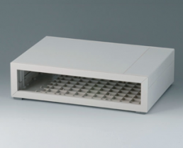 ABS enclosure, (L x W x H) 260 x 185 x 74 mm, gray white (RAL 9002), IP40, B2211017