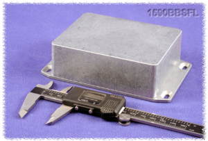 Aluminum die cast enclosure, (L x W x H) 120 x 94 x 42 mm, natural, IP54, 1590BBSFL