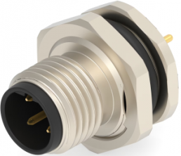 Circular connector, 4 pole, solder connection, straight, T4140412041-000