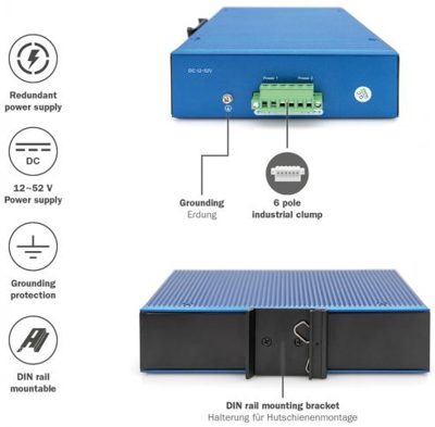DN-651138 DIGITUS Industrial ethernet switches Image 5