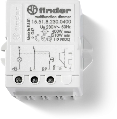 15.51.8.230.0404 Finder Impulse Switches and Dimmer