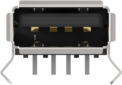 292303-5 AMP USB Connectors, PC Connectors Image 5