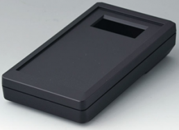 ABS handheld enclosure, (L x W x H) 152 x 83 x 33.5 mm, black (RAL 9005), IP65, A9073409