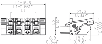1043990000 Weidmüller PCB Connection Systems Image 3