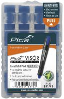 Replacement refills, permanent, blue for marking pen, 991/41/SB