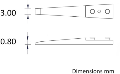 269CF.SA.1.ITU ideal-tek Tweezers Image 3