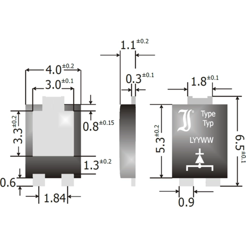 PPS560 Diotec Semiconductor Schottky Diodes Image 2