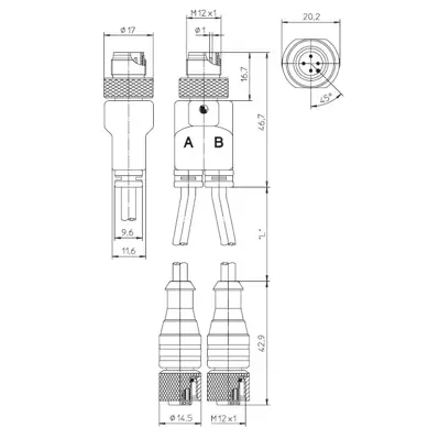 62073 Lumberg Automation Sensor-Actuator Cables Image 2