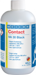 Cyanoacrylate adhesive 500 g bottle, WEICON CONTACT VA 30 BLACK 500 G