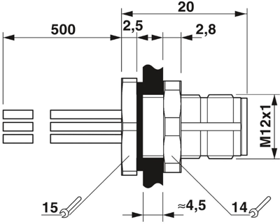 1551901 Phoenix Contact Sensor-Actuator Cables Image 2