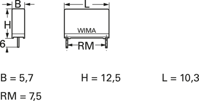 MKS4F033302F00KSSD Wima Film Capacitors Image 2