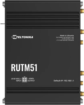 RUTM51 TELTONIKA NETWORKS UAB Servers, Routers Image 1