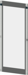 SIVACON S4, Giugiaro glass door, IP55, H: 2000 mm,W: 800 mm, double-bit, left