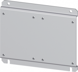 Base plate, for mounting a combination of two contactors for 2 x 3RT1.7, 3RA1972-2A