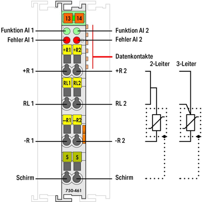 750-461/003-000 WAGO Analog Modules Image 2