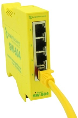 SW-504 BRAINBOXES Industrial ethernet switches Image 5